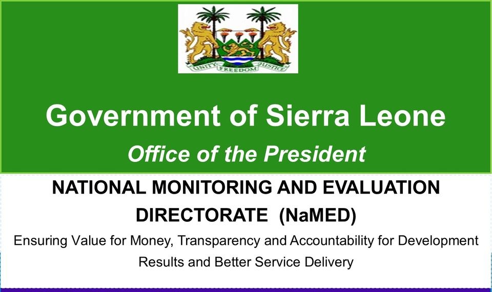 NaMED Sierra Leone